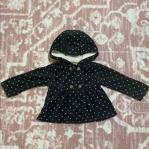 🧡 3 For $12 Bundle Sale 🧡 Carter’s Polka Dot Hooded Baby Jacket